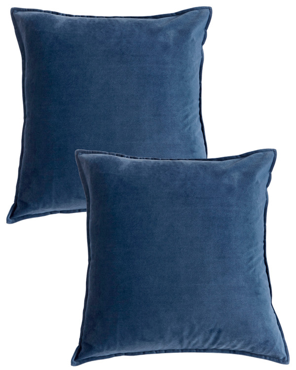Kuddfodral Sammet 2-pack