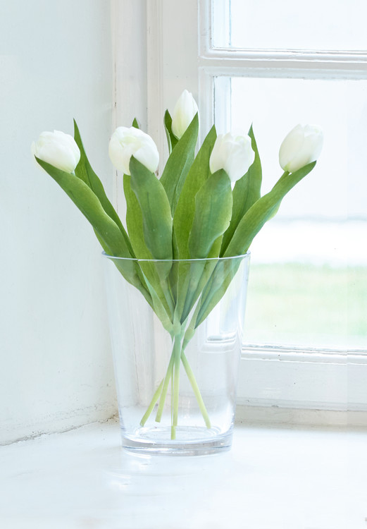 Tulipaner kunstige 5-pak