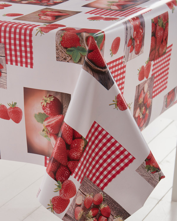 Vaxduk Strewberry metervara