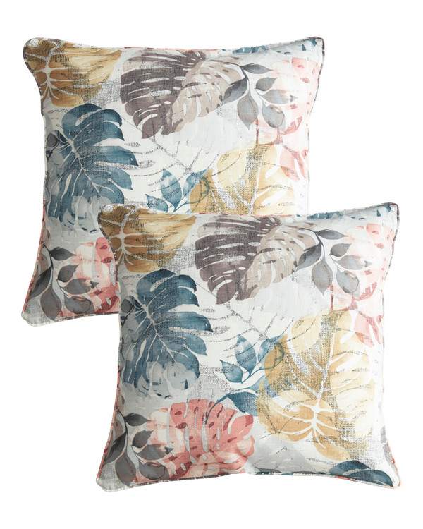 Kuddfodral Leaf 2-pack