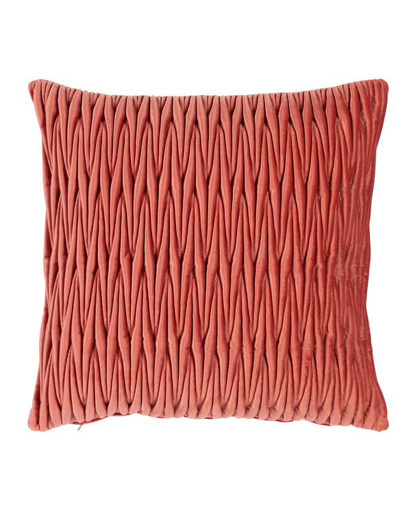 Tyynynpäällinen Lush tummanpunainen