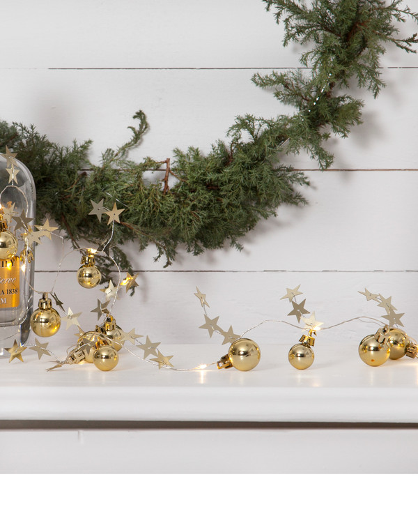 Valoköynnös Christmas kulta