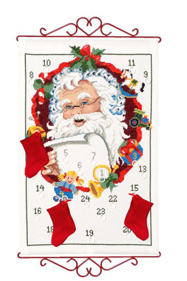 Broderikit Tomtekalender